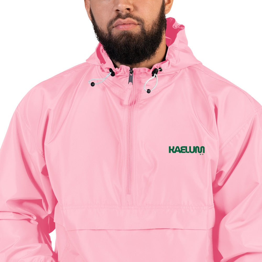 Kaelum Logo Embroidered Champion Packable Anorak