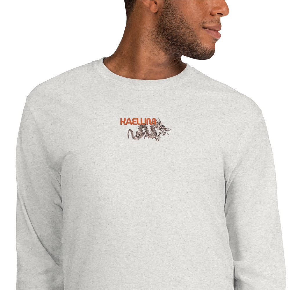Kaelum Embroidered/Graphic Long Sleeve Shirt