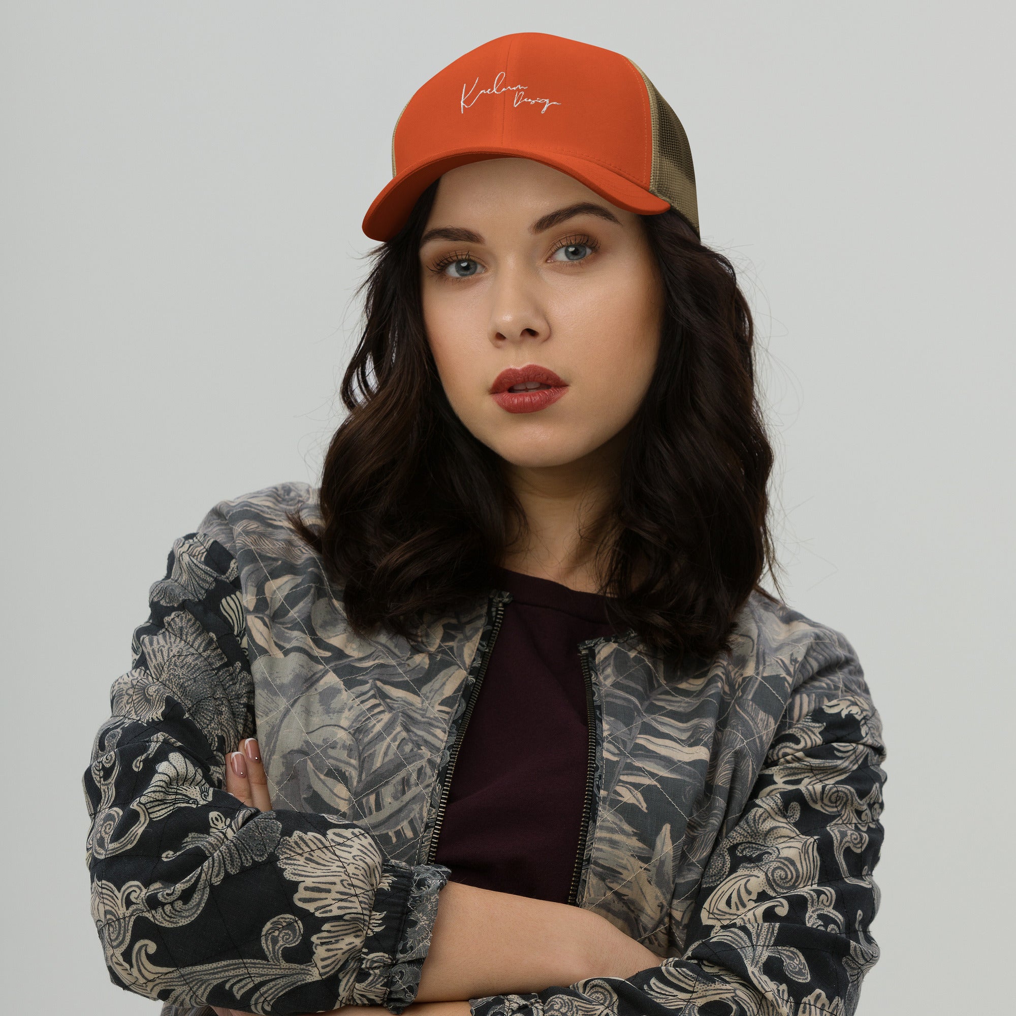 Kaelum Design Trucker Hat- Minimalist Logo